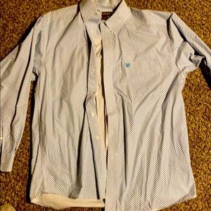 Arita size large dress shirt great shape
